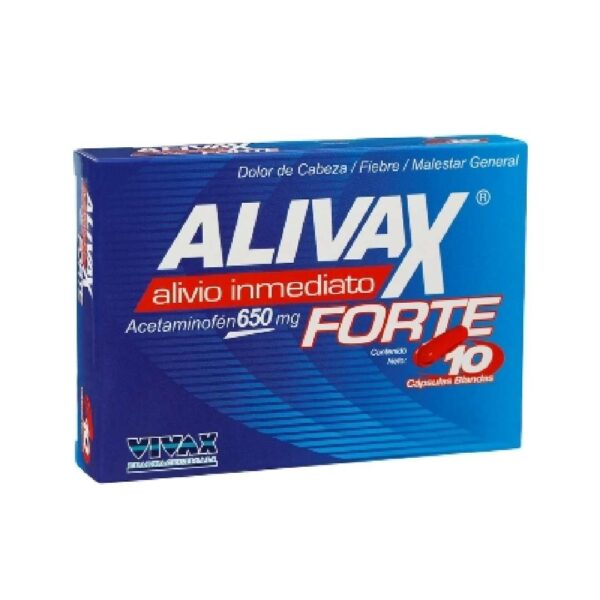 ALIVAX FORTE 650 X10 CAPS.