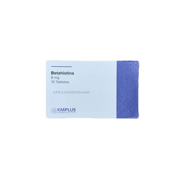 Betahistina 8mg X 10ta  Kmplus