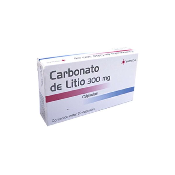 CARBONATO DE LITIO 300 X 20 BIOTECH
