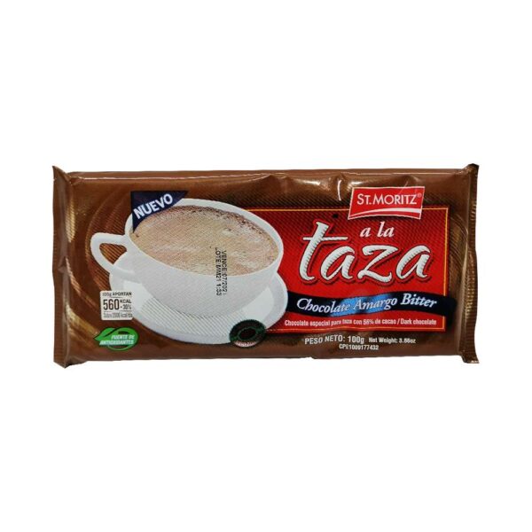 CHOCOLATE DE TAZA ST MORITZ 100GR