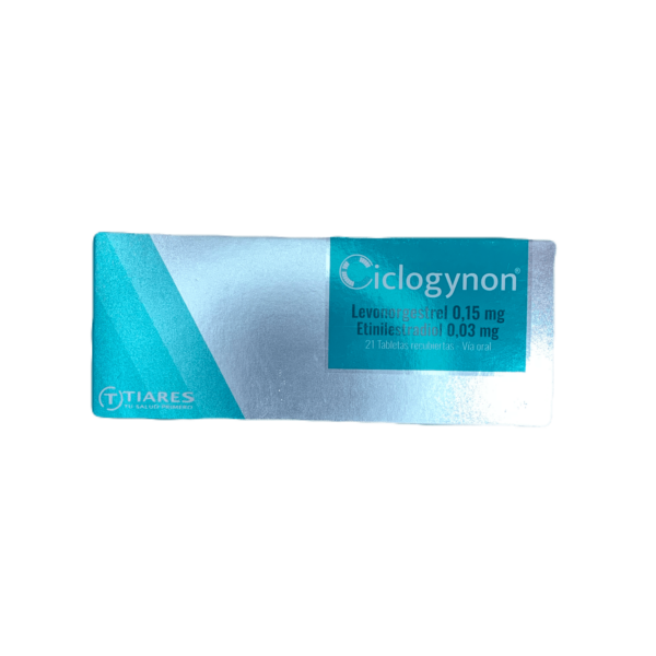 Ciclogynon Tab/rec 0,15/0,03mg X21