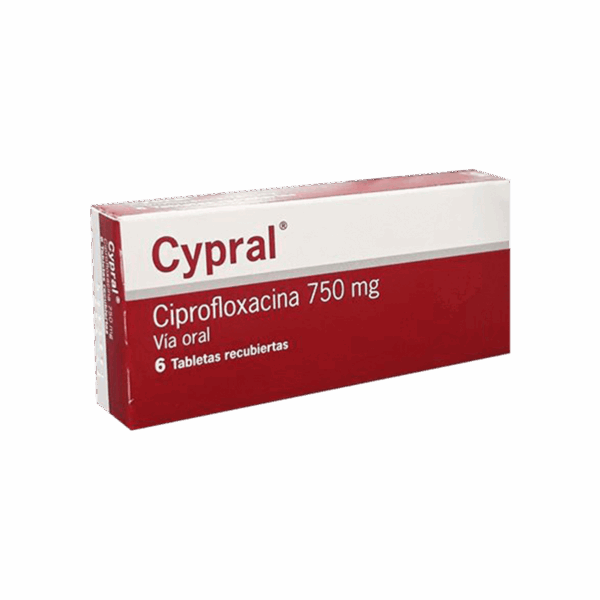 CYPRAL TAB. 750 MG. X 6
