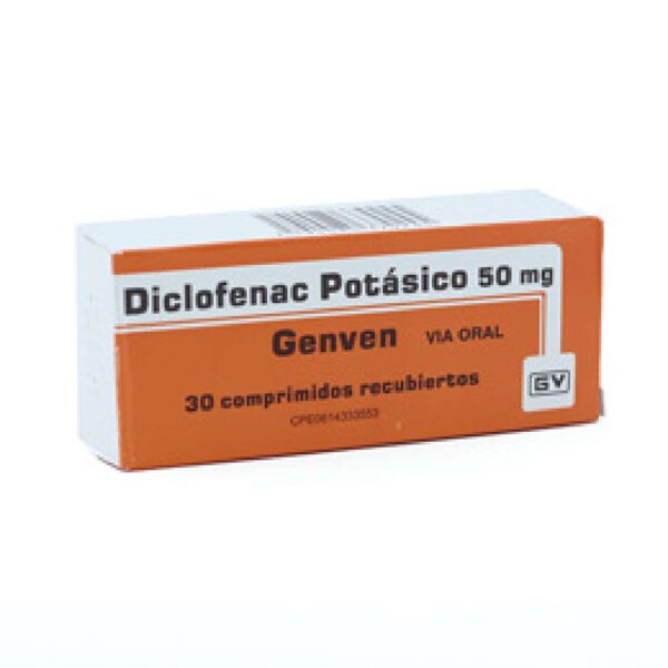DICLOFENAC P GN 50 MG X 30