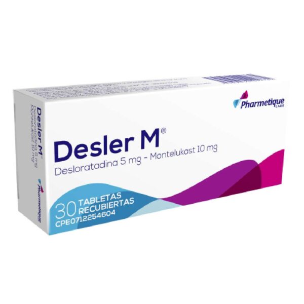 DESLER M TABM 2,5/5MG X30
