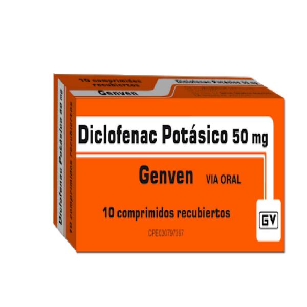 DICLOFENAC P. GN 50X10