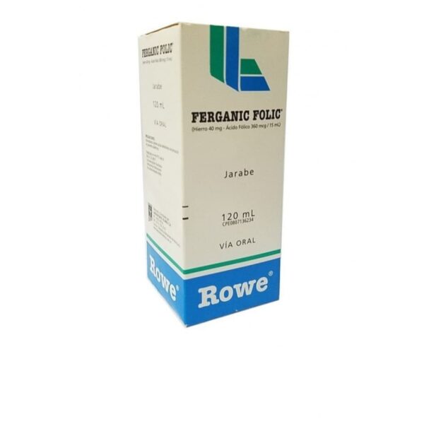 FERGANIC FOLIC JBE. 120CC.