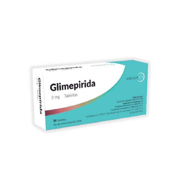 GLIMEPIRIDA TAB 2 MG X 30 ANG