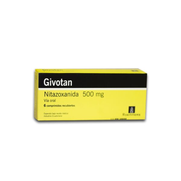 GIVOTAN TAB 500 MG X 6