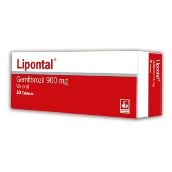 LIPONTAL TAB. 900 MG. X 10