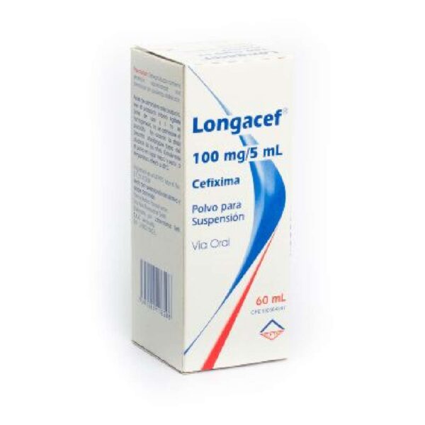 LONGACEF SUSP. 100MG. 60CC.