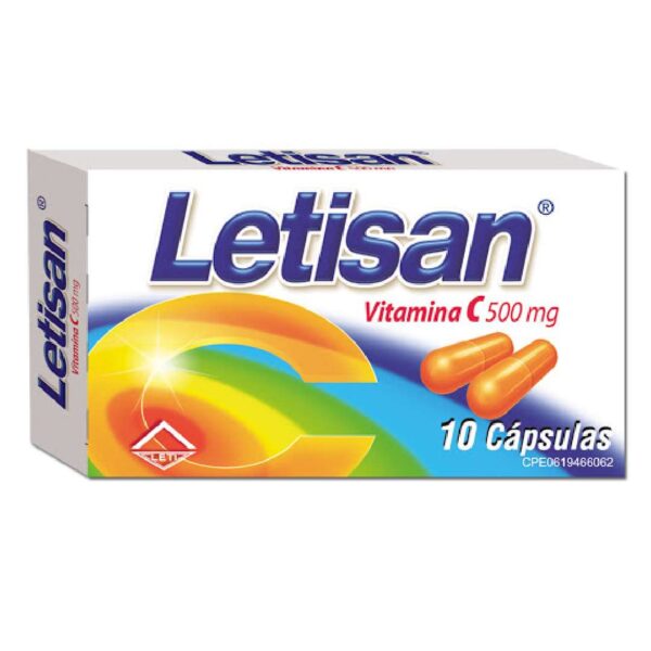 LETISAN 500 MG X 10 CAPS