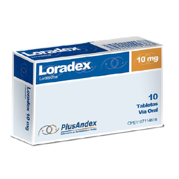 LORADEX 10 MG X 10 TAB (PLUSANDEX)