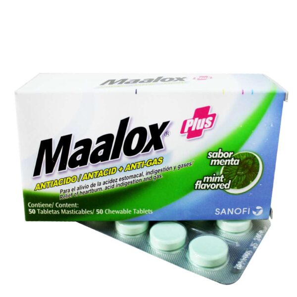 MAALOX PLUS TAB. X50