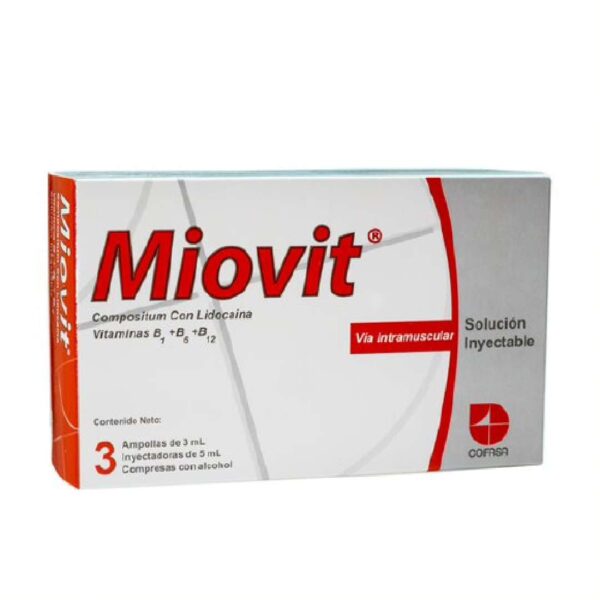 MIOVIT COMP. AMP IM 3CC X3 KIT
