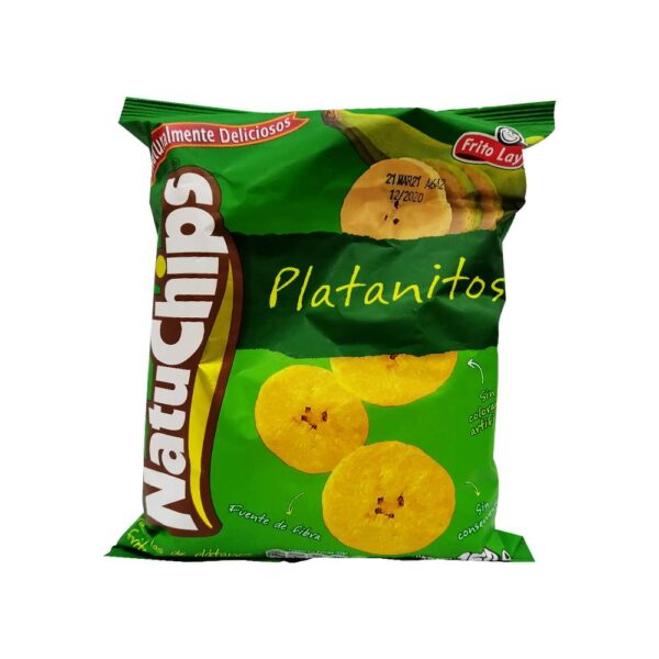 NATUCHIPS PLATANITOS 150GR.