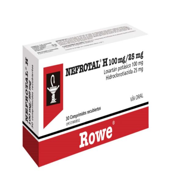 NEFROTAL H COMR 100MG-25MG X30