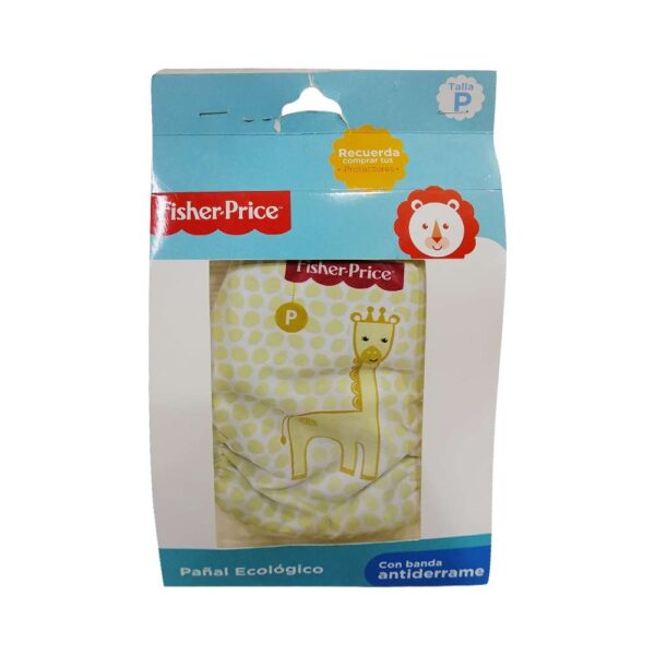 PAÑAL ECOLOGICO FISHER PRICE TALLA P