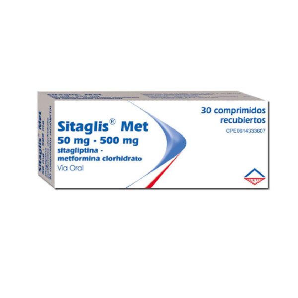 SITAGLIS MET 50MG-500MG COMR X30