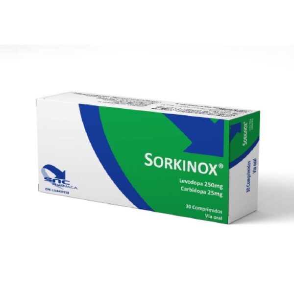 Sorkinox 250mg-25mg X 30 Comp