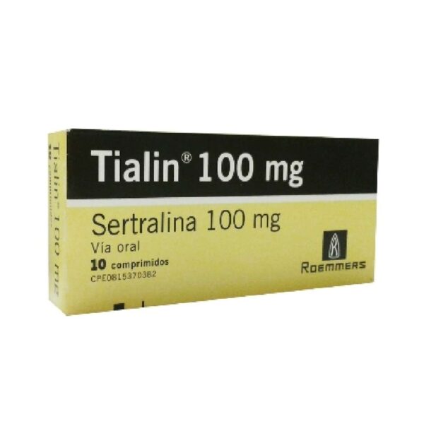 TIALIN COM 100MG X10
