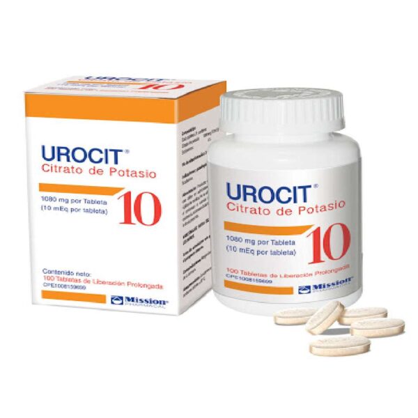 UROCIT TAB. LP 10MEQ X100
