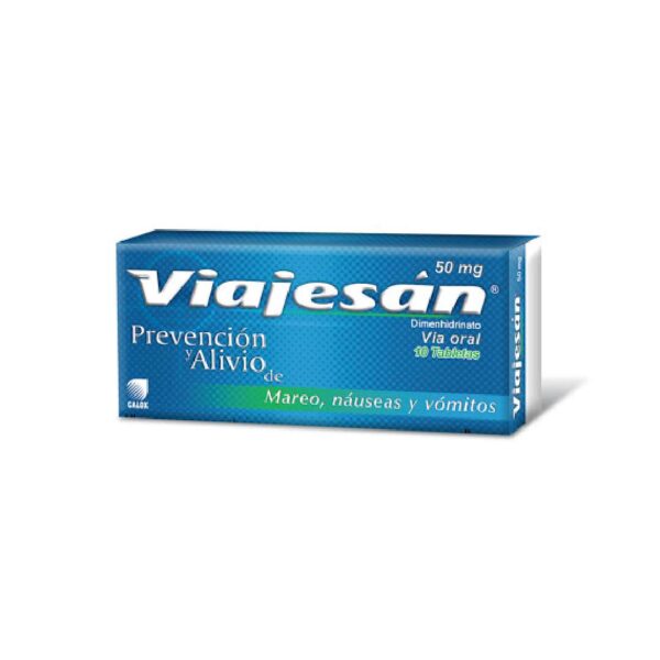 VIAJESAN TAB. 50MG. X 10